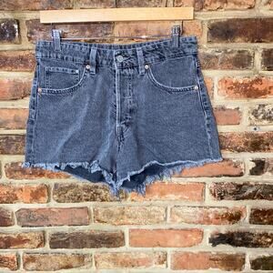 H&M Dark Gray Denim Shorts